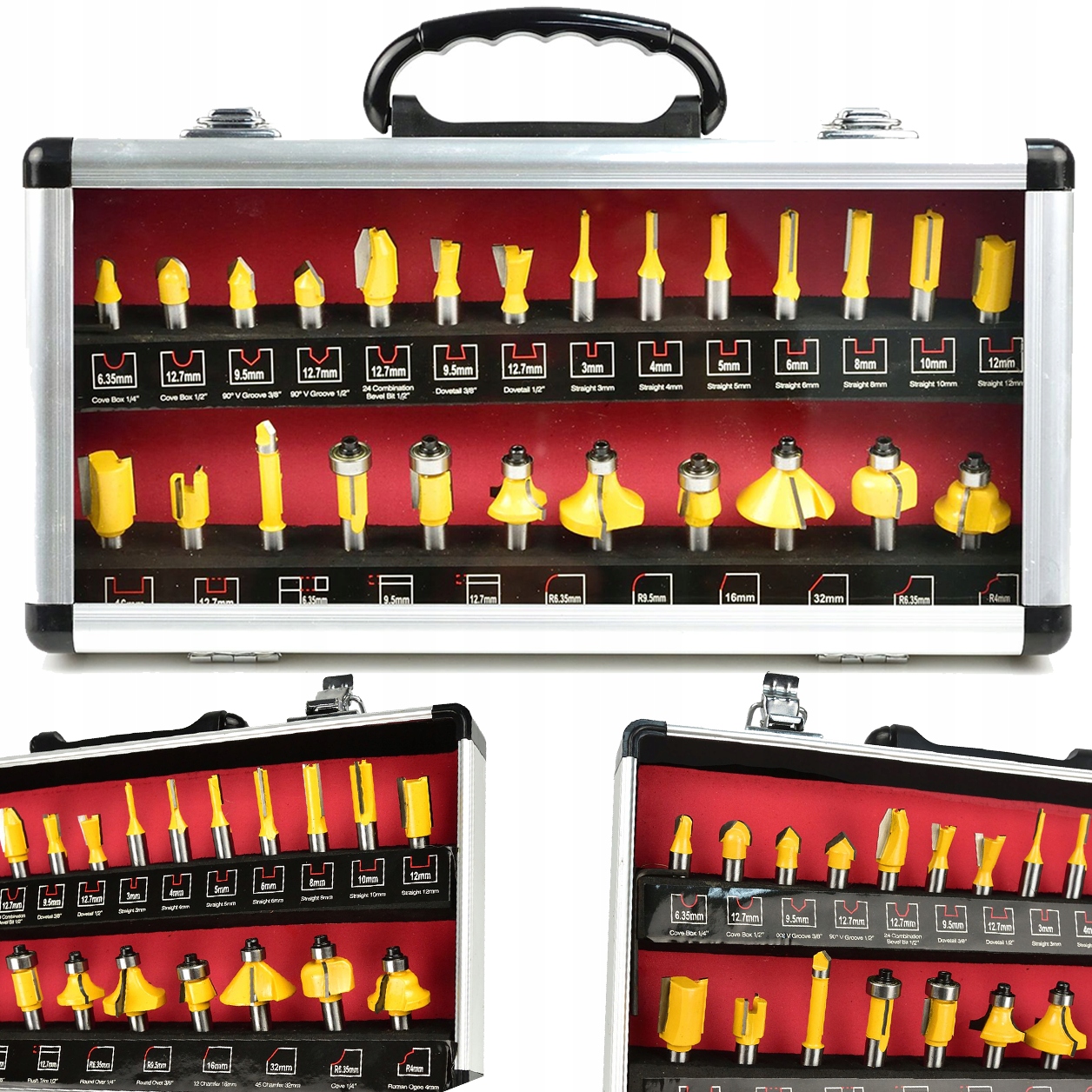 Набір різців по дереву 25el. GEKO G01203