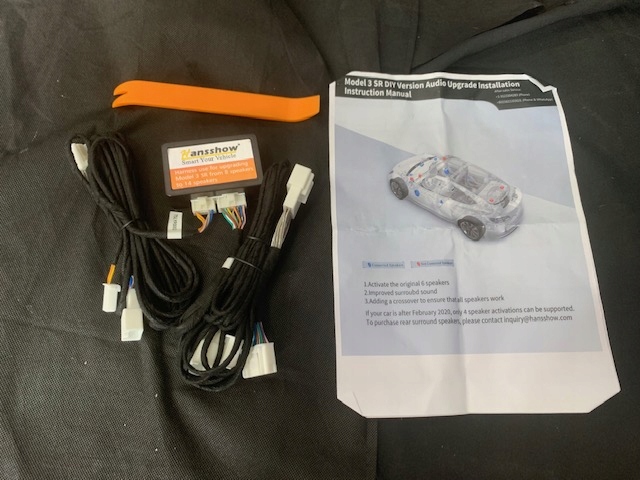 Tesla 3 Sr+ sada na adaptáciu reproduktorov z 8 na 14
