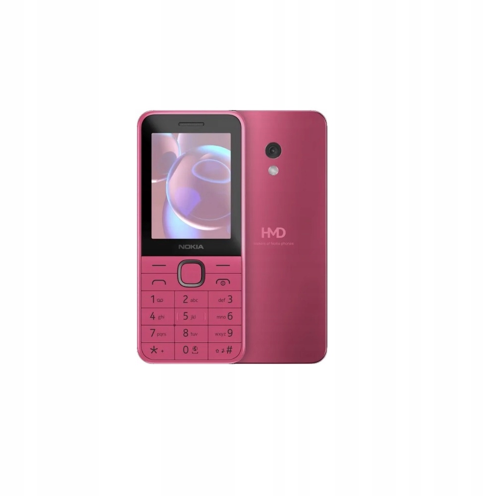 Telefon komórkowy Nokia 225 4G (lte) różowy Dual Sim aparat Bluetooth MP3