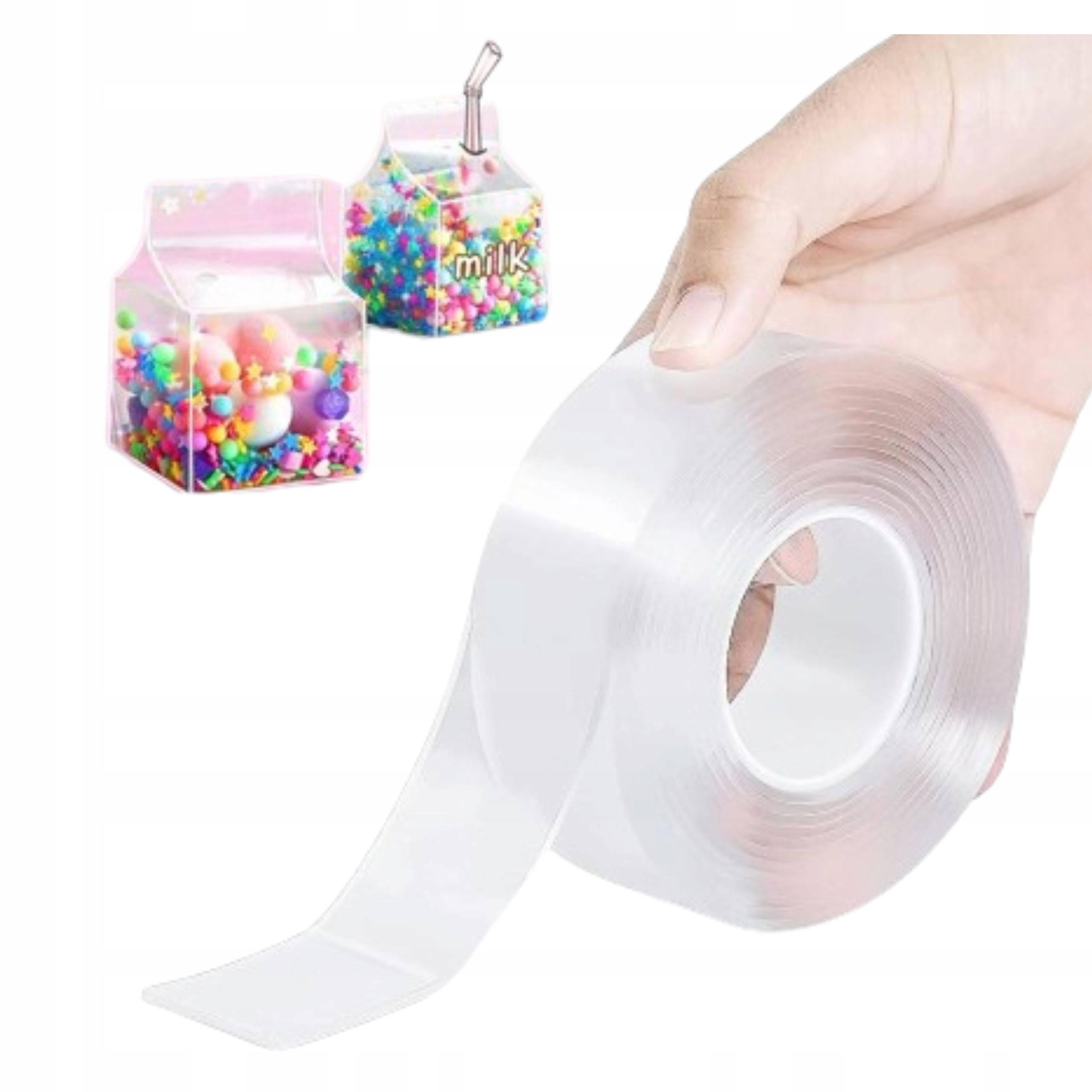 TAŚMA DO DMUCHANIA KREATYWNA PLASTYCZNA ELASTYCZNA zestaw DIY DODATKI Marka bez marki