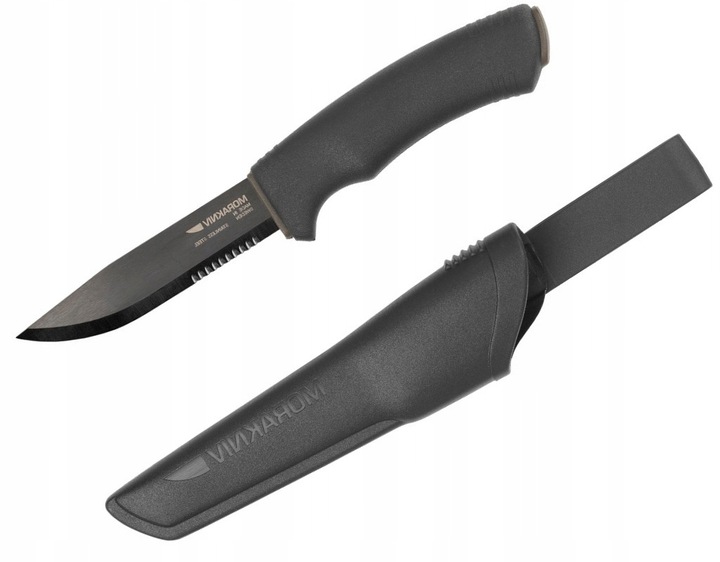 Nóż Mora Bushcraft Black Srt Stal Etui