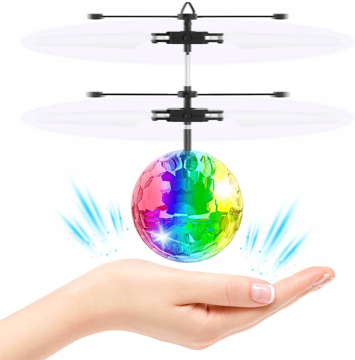 

Dron Latający Ufo Kulla Świecąca Z Czujnikiem