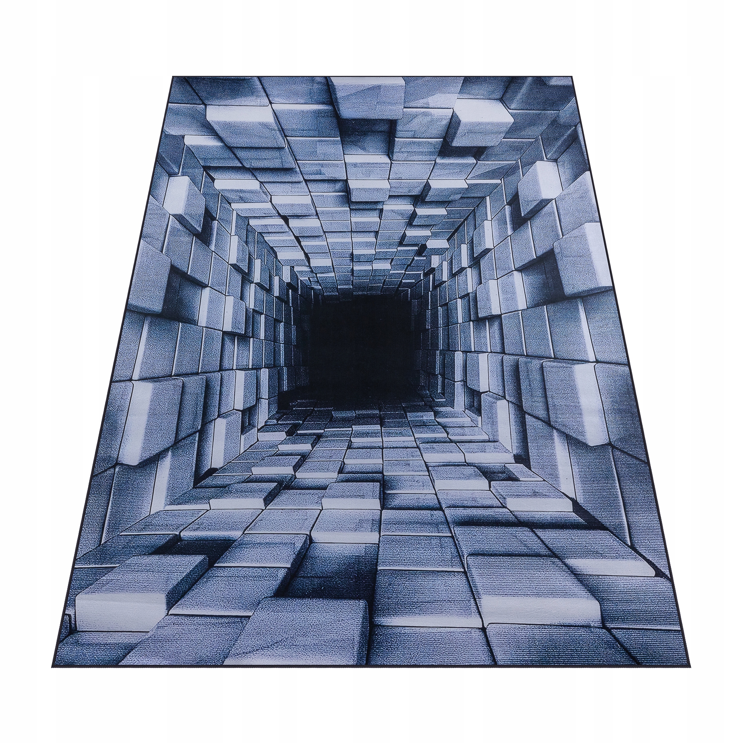 Koberec 3D 160x220 CM Modrý Moderní Iluze Koberec Do Obývacího Pokoje