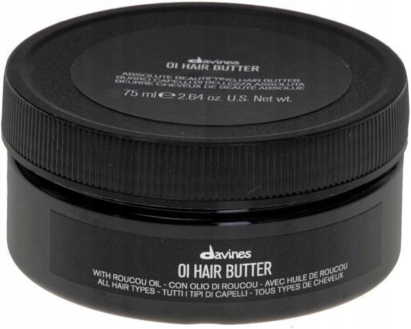 DAVINES OI HAIR BUTTER ODŻYWKA MASŁO WŁOSY SUCHE I MATOWE NAWILŻENIE 75ML
