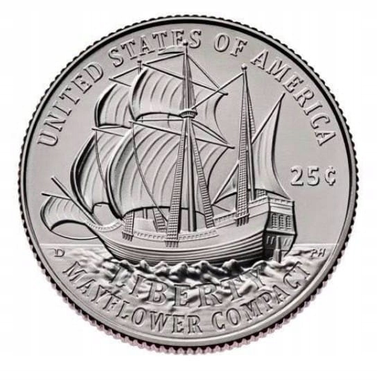 USA 25 c Mayflower 2026 nr1 P