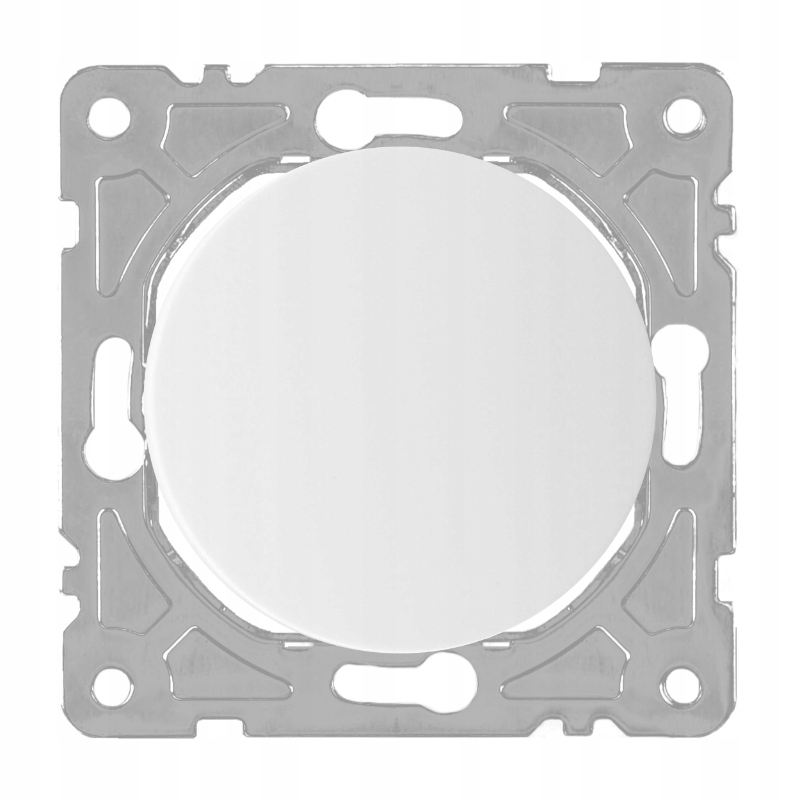 

Włącznik wyłącznik pojedynczy Biały Oval