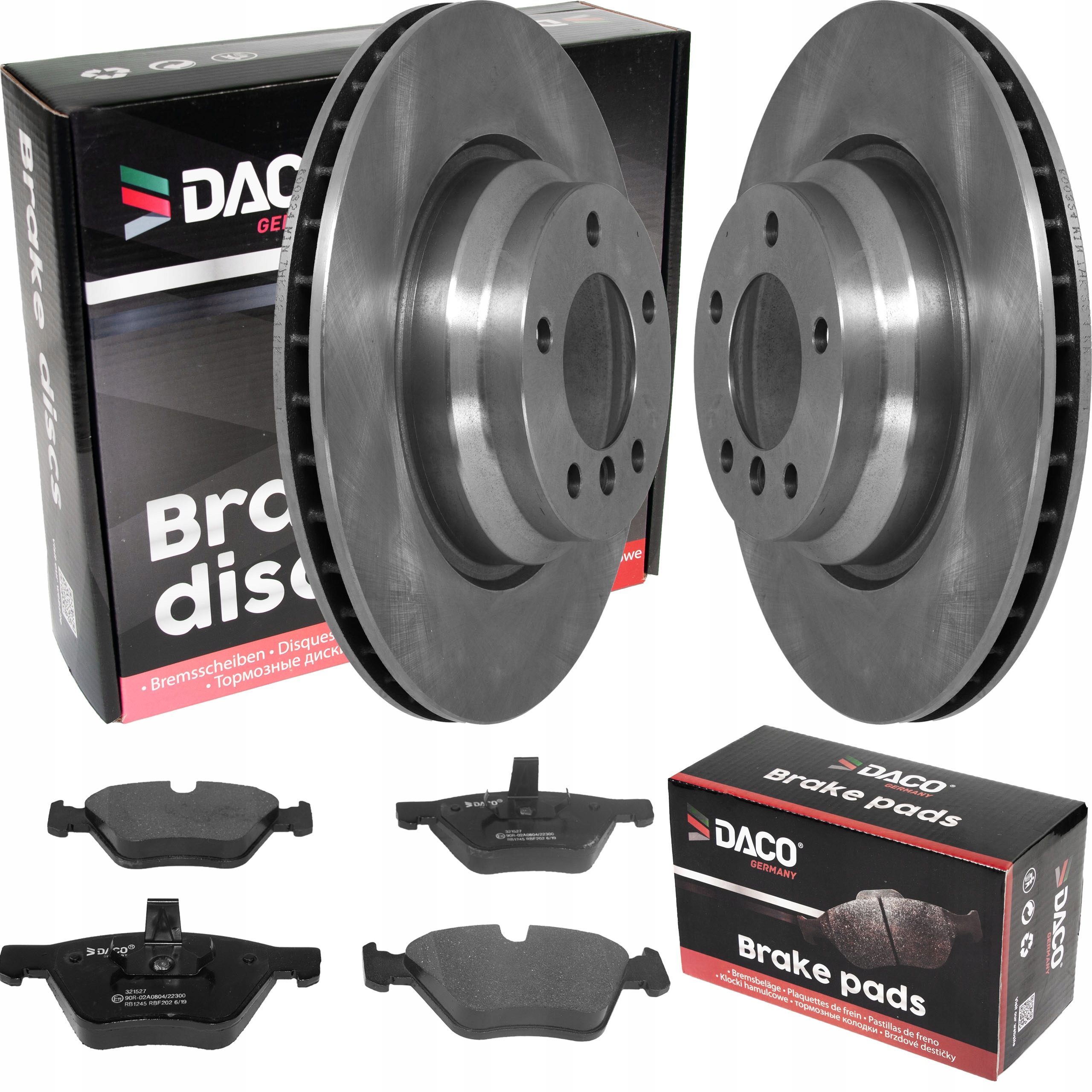 600324 - Диски + колодки BMW 1 E87 3 E90 05-X1 09-Передній