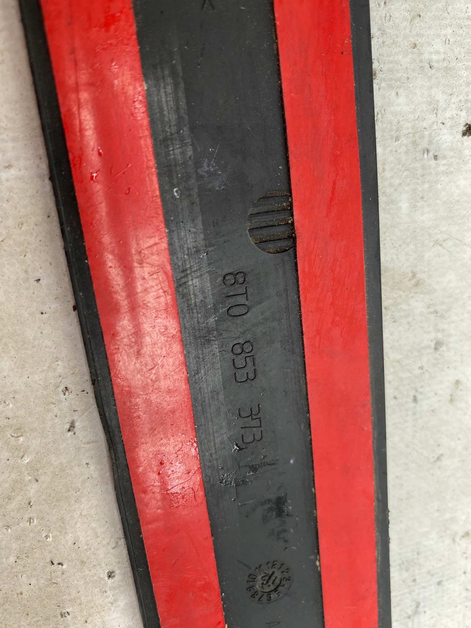 AUDI A5 8T S-LINE moulding threshold cap 8T0853373