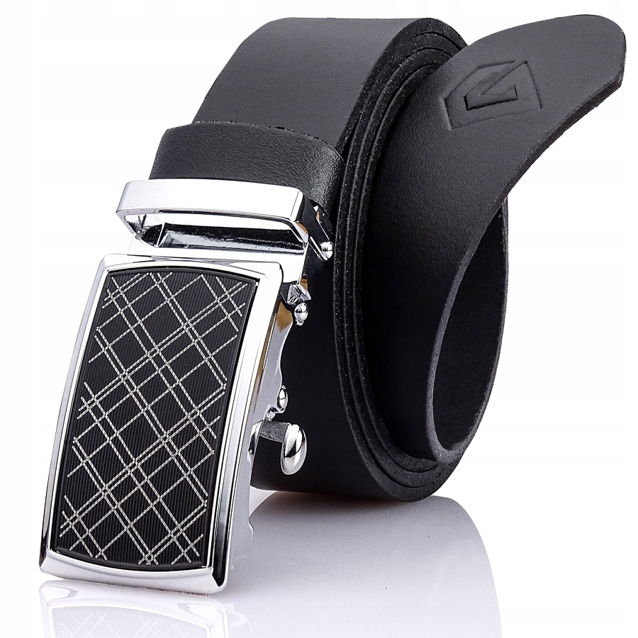 

Pasek Męski Uniwersalny do Spodni Gracio Czarny