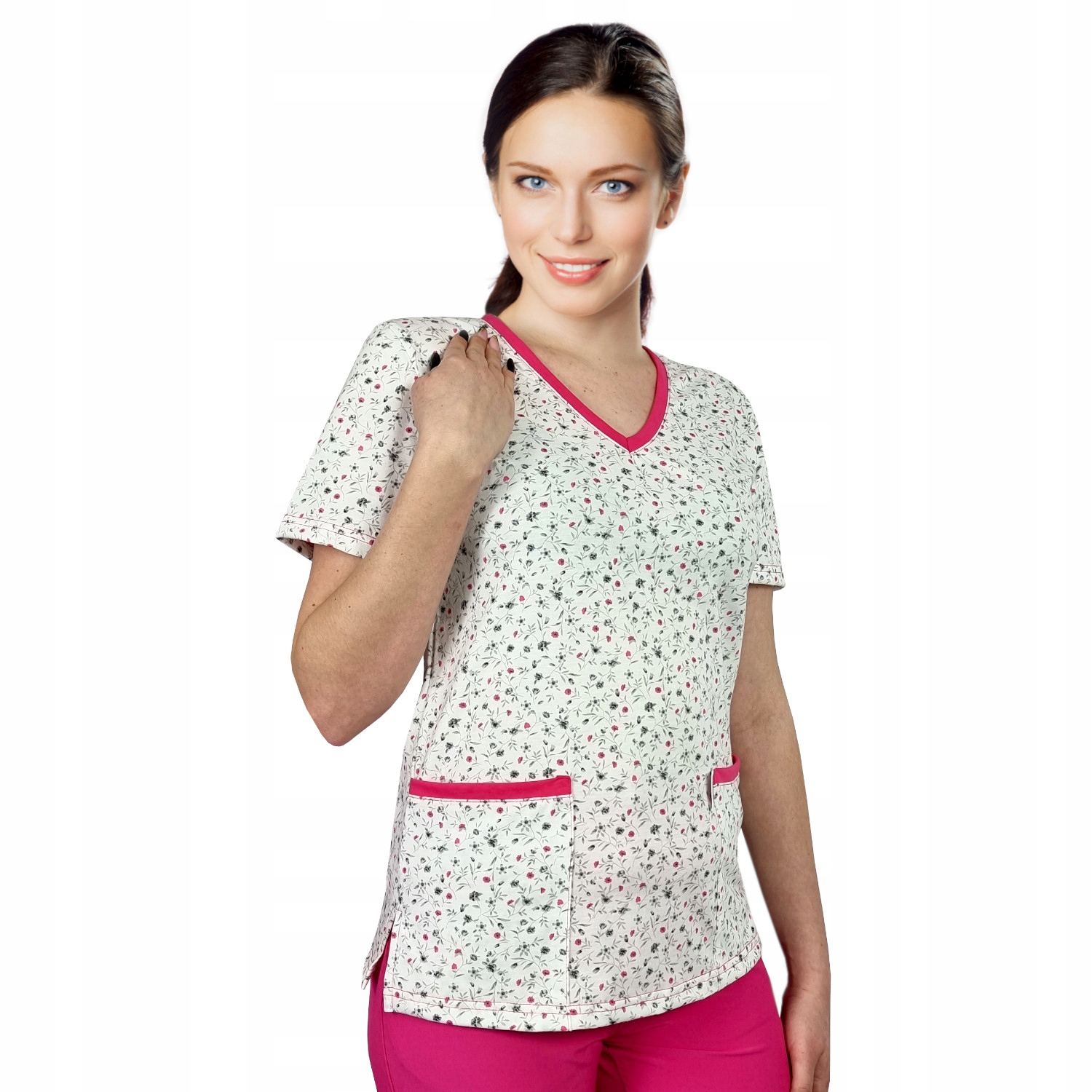 

Bluza medyczna 100% bawełna elastyczna W3 roz. 4XL