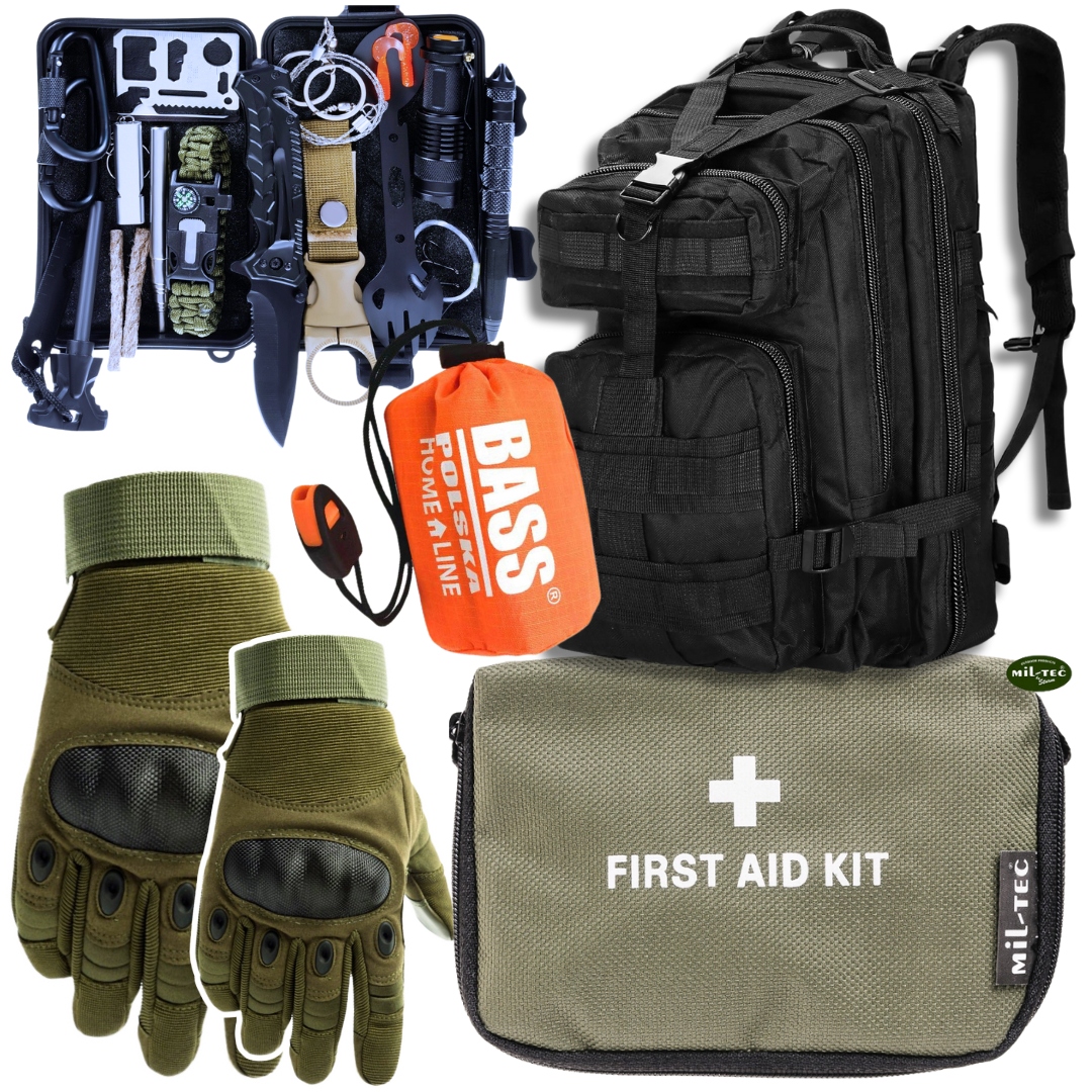 Survivalowy Wyjazdowy Duży Komplet 5w1 Zestaw Dla Ojca Męża Faceta