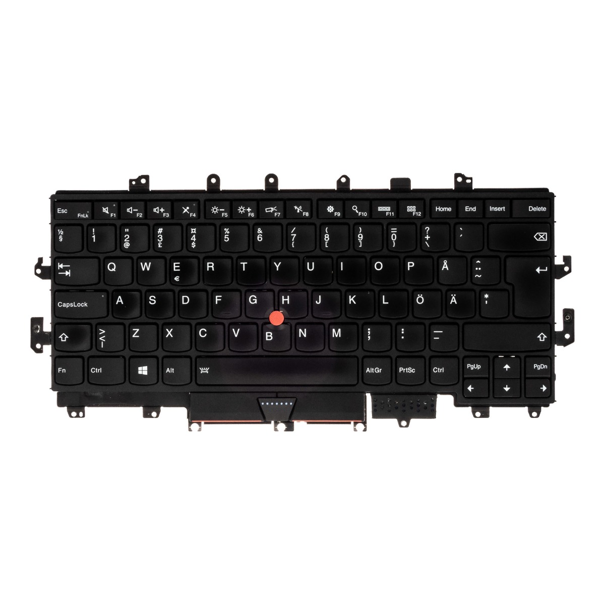 Lenovo RVY-85S0 Qwerty Švédská X1 Jóga 1ST