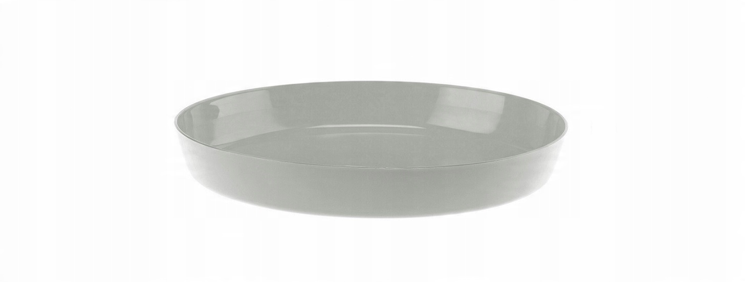 

Podstawka pod doniczkę Aga 13 cm szara połysk
