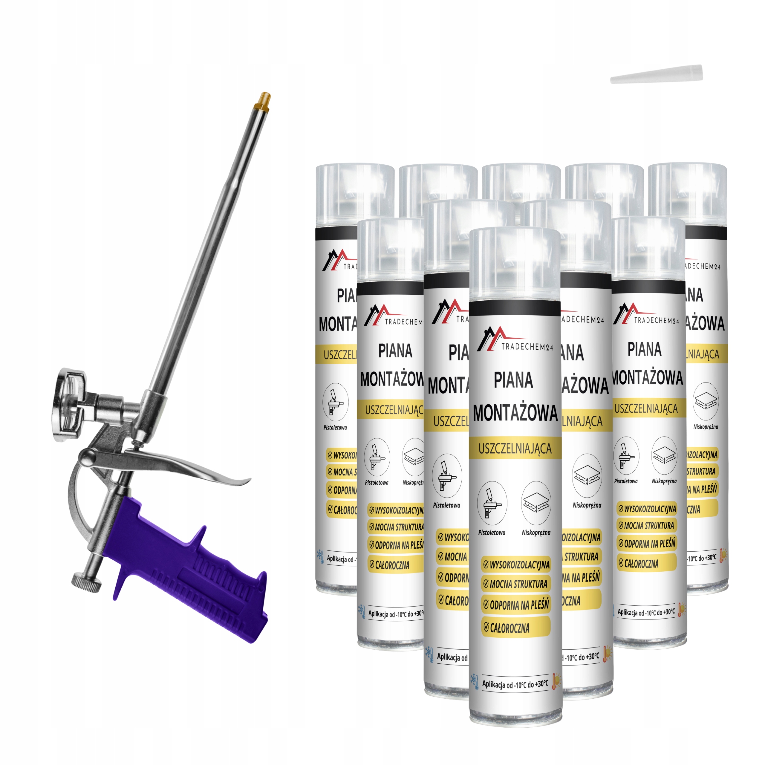 Nízkotlaká Těsnící Pěna – Pistolová Montážní Pěna Pistole