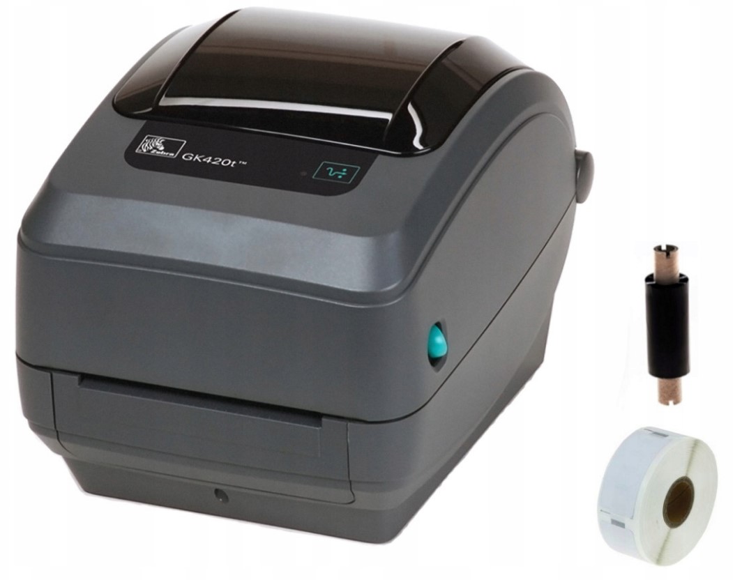 

Drukarka etykiet Zebra GK420T termotransferowa Usb
