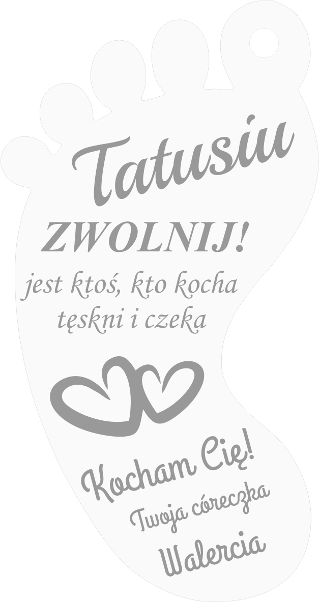 

zawieszka do auta samochodu jedź ostrożnie