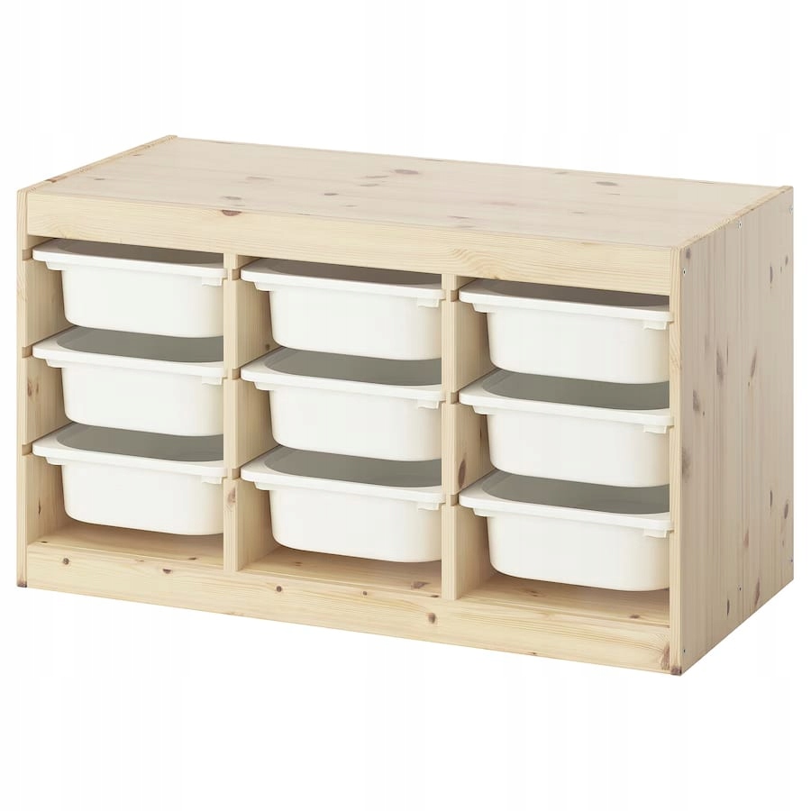 Ikea Trofast regał Sosna 9 pojemników na zabawki