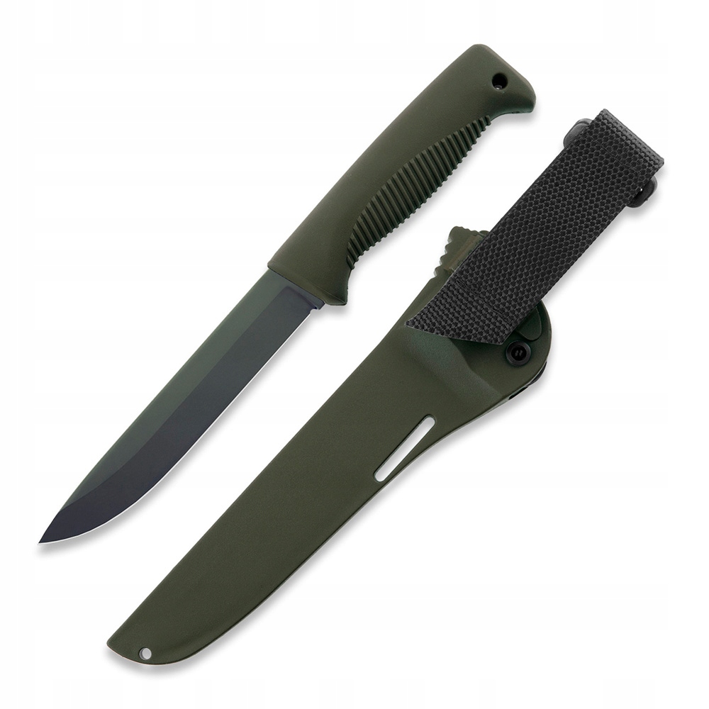 Nůž Peltonen Knives Sissipuukko Čepel Cerakote|Rukojeť|Pouzdro Olivová