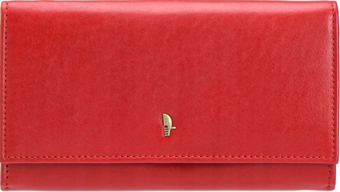 PU66 portfel Puccini Murano skórzany damski poziomy duży