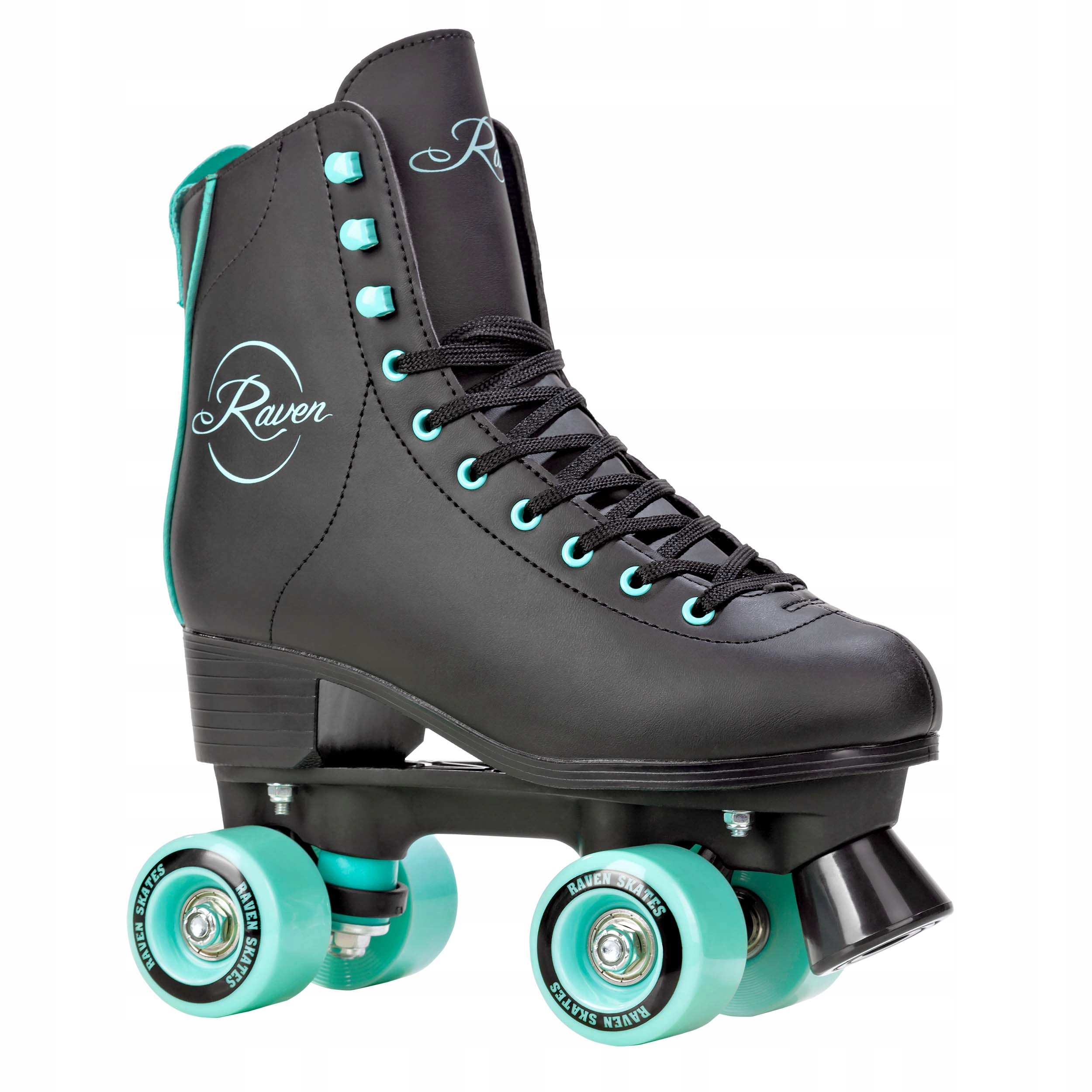 

Klasyczne Retro Wrotki Raven Elle Black/Mint 37