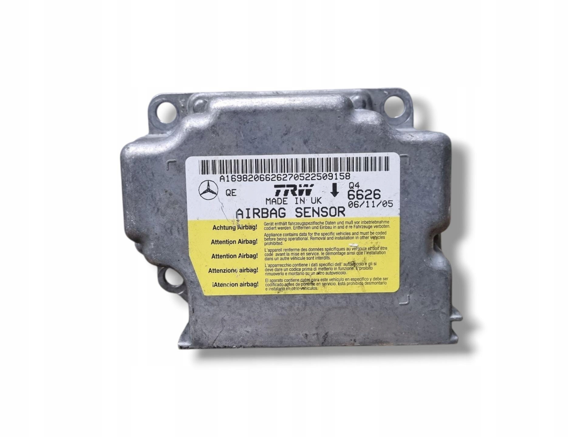 modulo airbag Mercedes-Benz A W169 2005 A1698206626