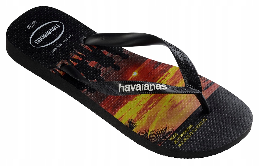 

Havaianas Hype 41/42 Bra czarne japonki klapki