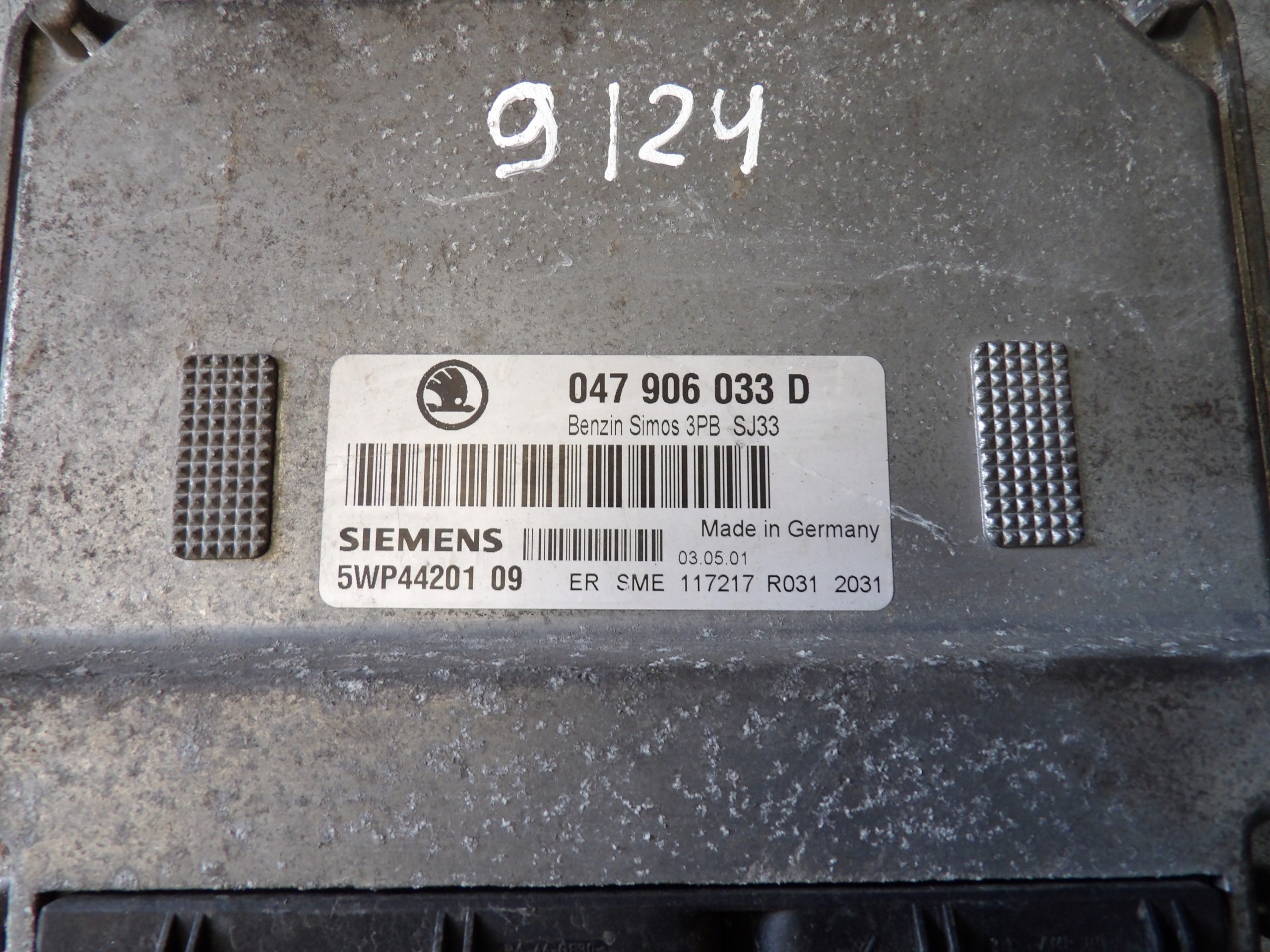 SKODA FABIA E COMPUTER, CENTRALINA 047906033D 5WP4420109