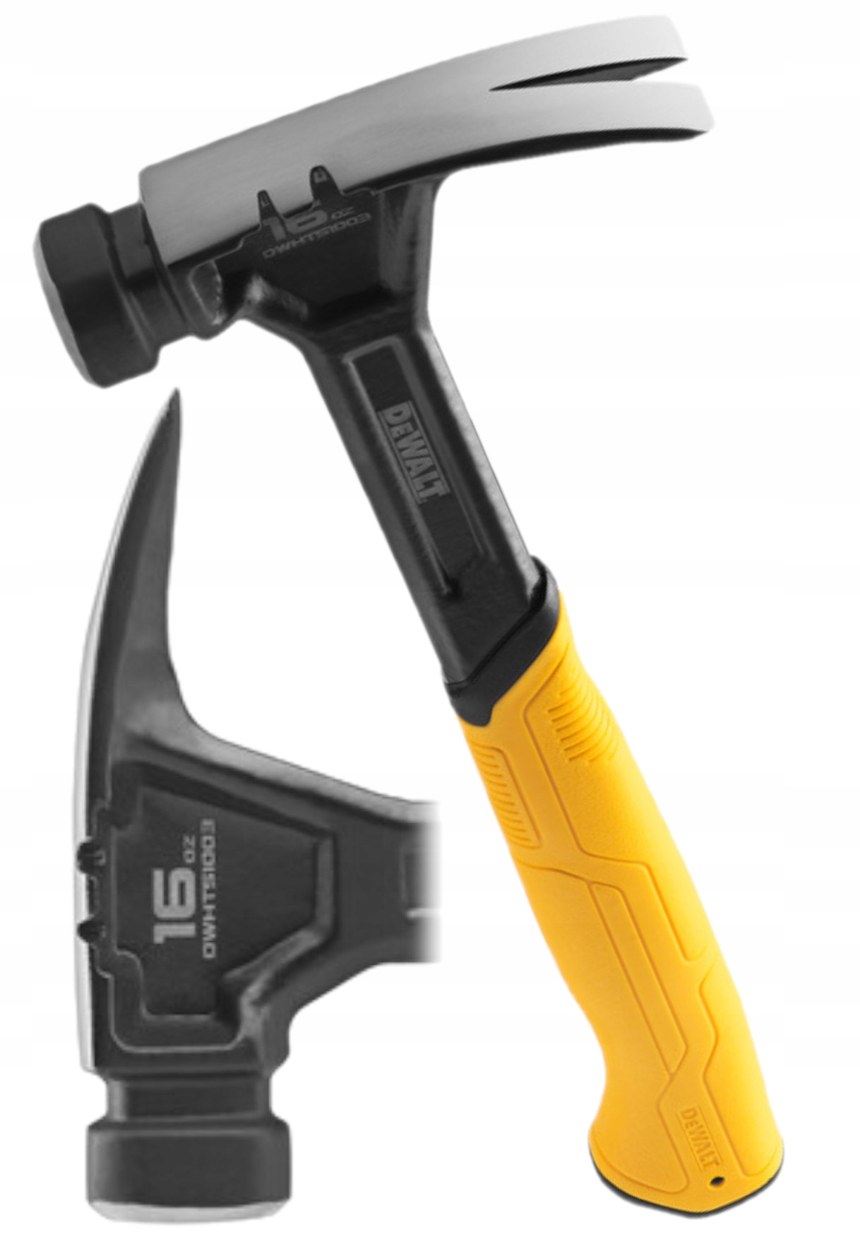DeWALT Młotek Stalowy Z Magnetycznym Uchwytem Do Gwoździ 454g DWHT51003