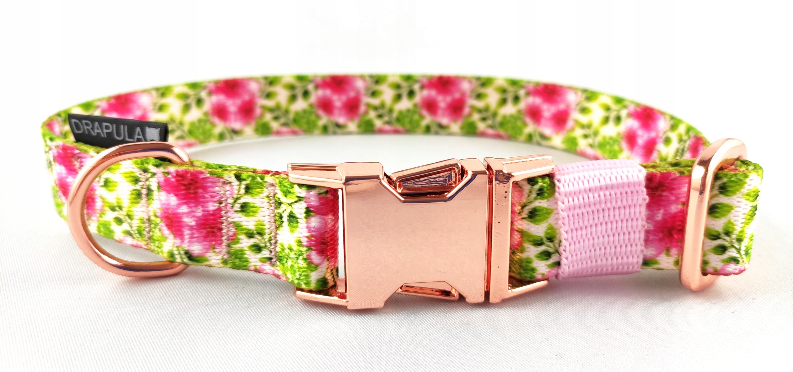 

Piękna Mocna obroża drapula 30-40cm S/m Spring 2cm