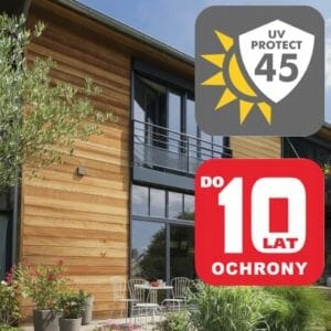 Lazura V33 Polski Klimat 10 lat Palisander 5L Sposób aplikacji pędzel