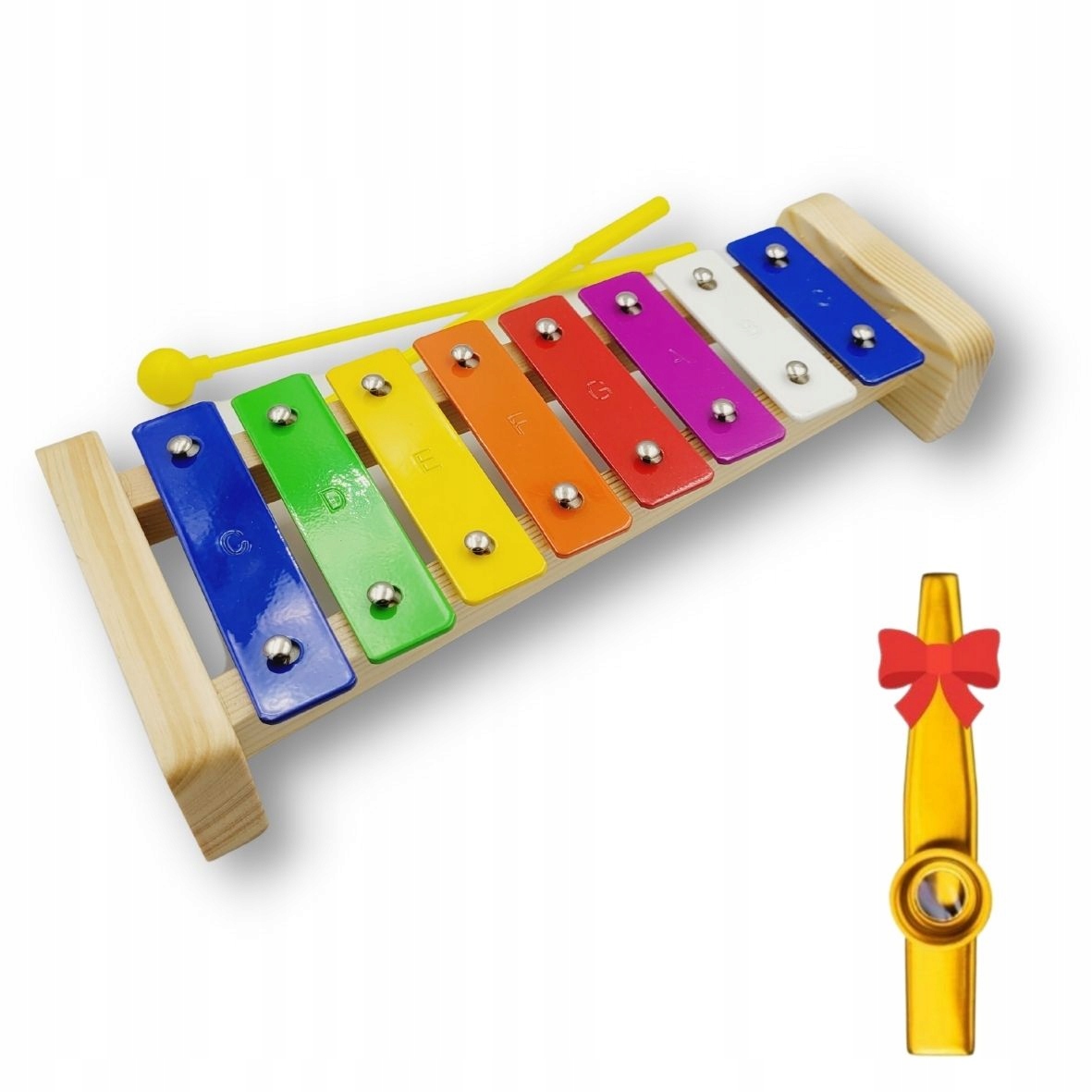 

Profesjonalne Dzwonki 8 tonowe Cymbałki ksylofon