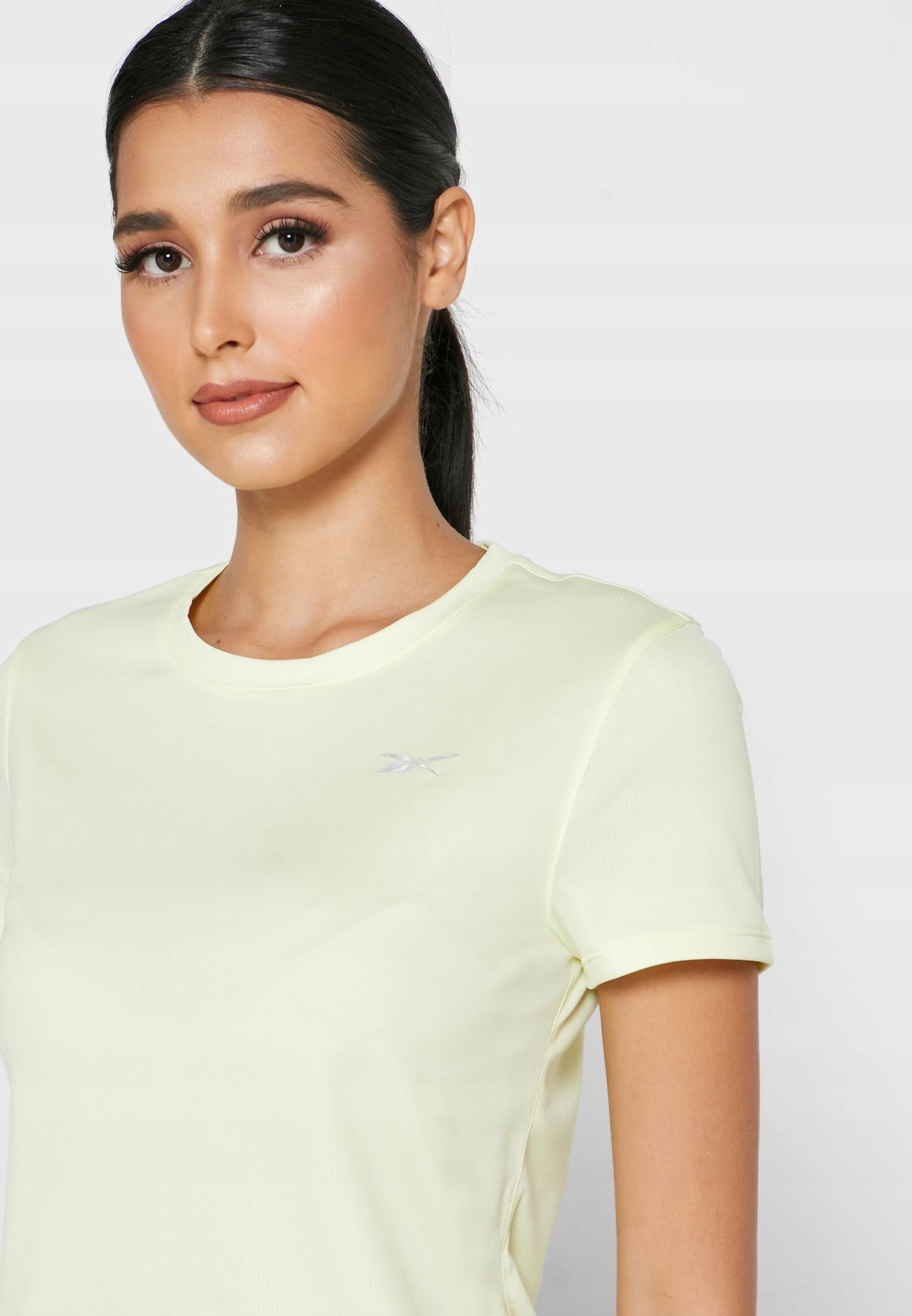 Koszulka damska Reebok Speedwick Sportswear FK6516 Kolor dominujący żółty