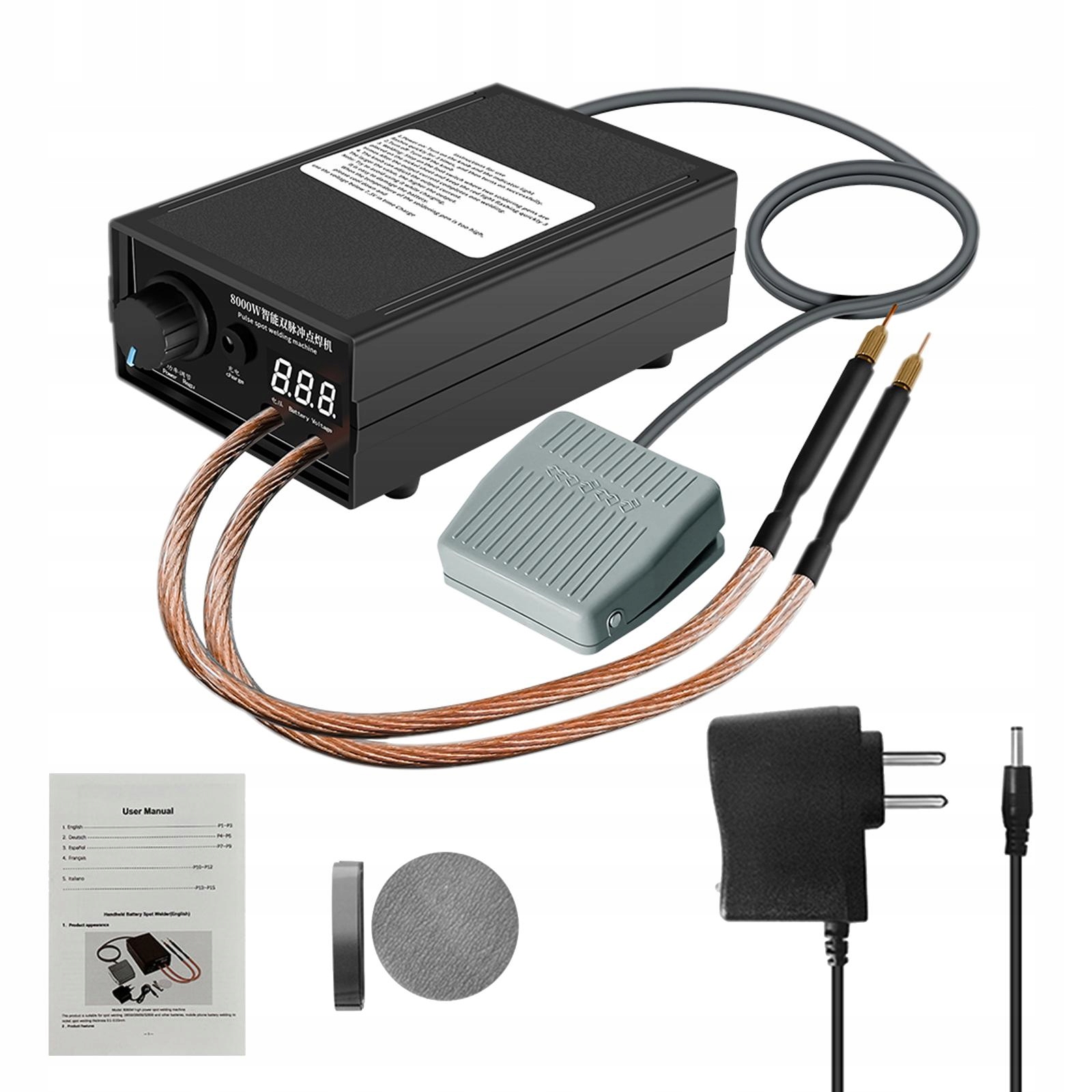 Przenośna spawarka z ekranem