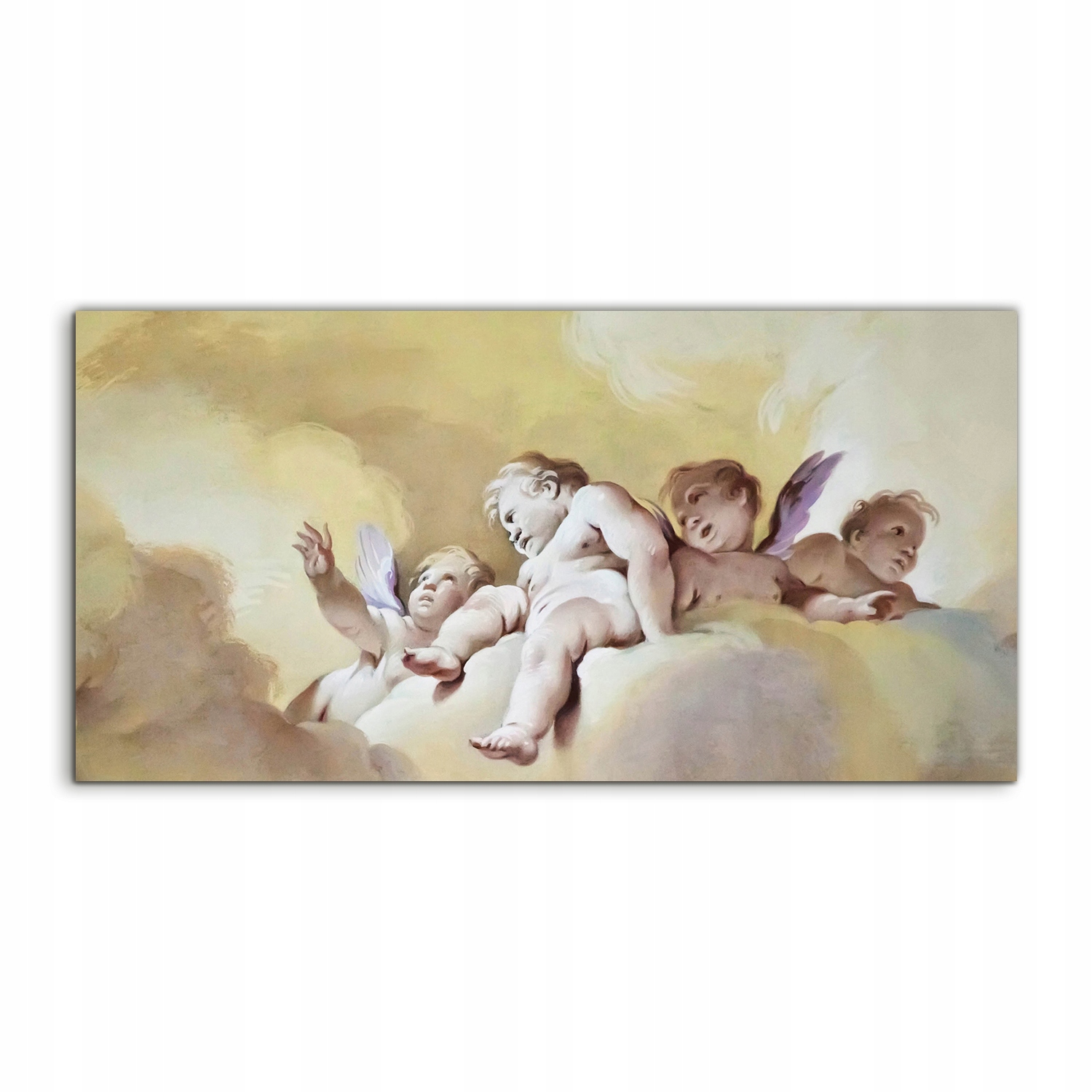 

Obraz akryl 120x60 na ścianę Anioły Chmury Fresco