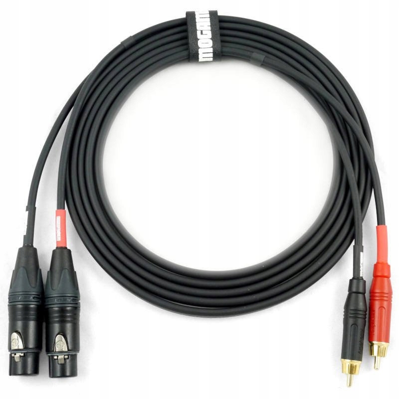 2RCA - 2XLRF Mogami Interkonekt 1 m