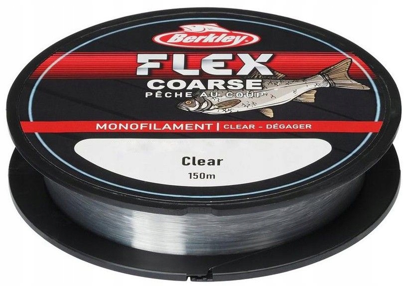 Żyłka Berkley Flex Ss Coarse 0,16mm 150m Clear Średnica (mm): 0.16