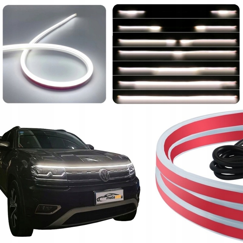 

Światła dzienne pod maskę 200cm Drl Led 12V Wow