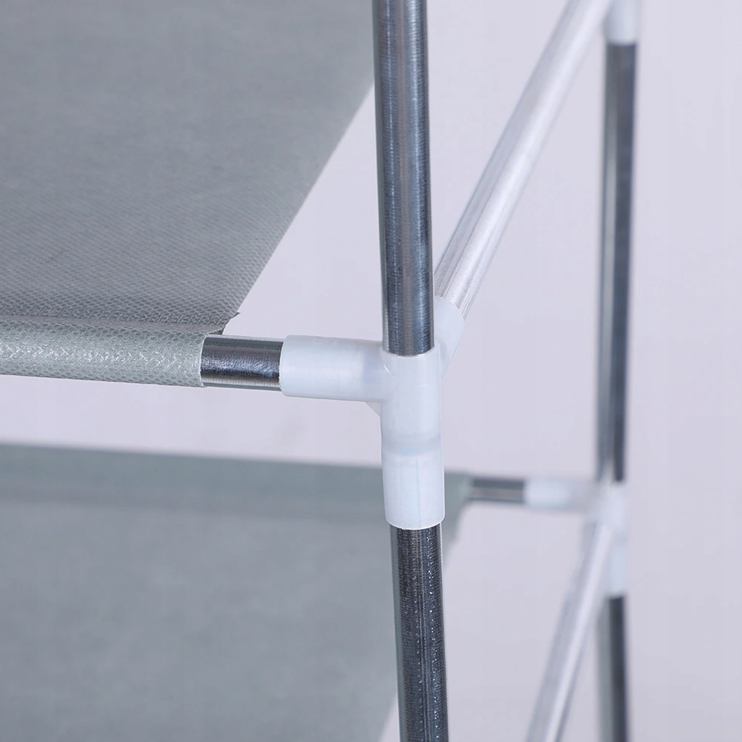 Textilná skrinka na topánky, police, šatníková skriňa, knižnica, značka Strado