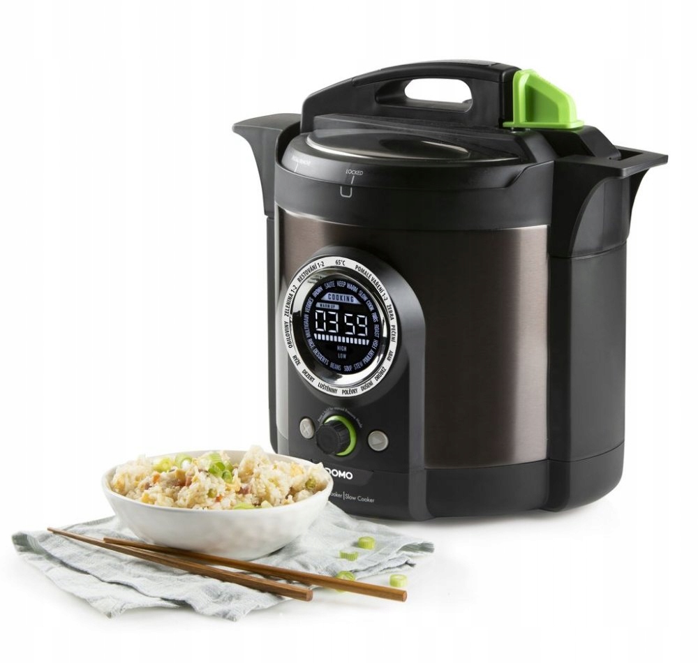 Multifunkčný tlakový a pomalý hrniec Domo DO42708PP
