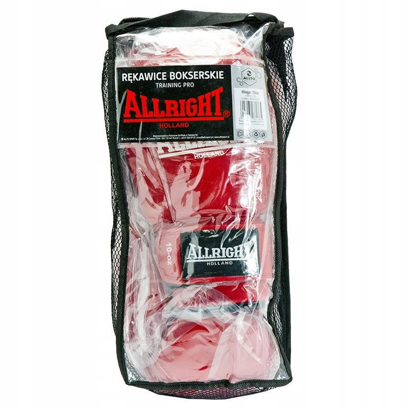 RĘKAWICE BOKSERSKIE ALLRIGHT PVC TRENINGOWE 12oz Marka Allright