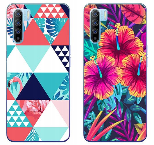 

2 x Etui Silikon Foto Do Oppo Reno 3 Szkło