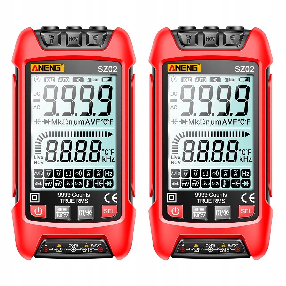 2 шт. Кишеньковий мультиметр з детектором напруги