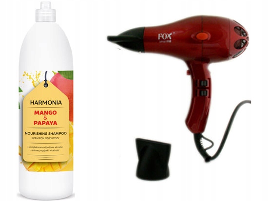 

Fox Suszarka Smart Czerwona Szampon Harmonia Mango