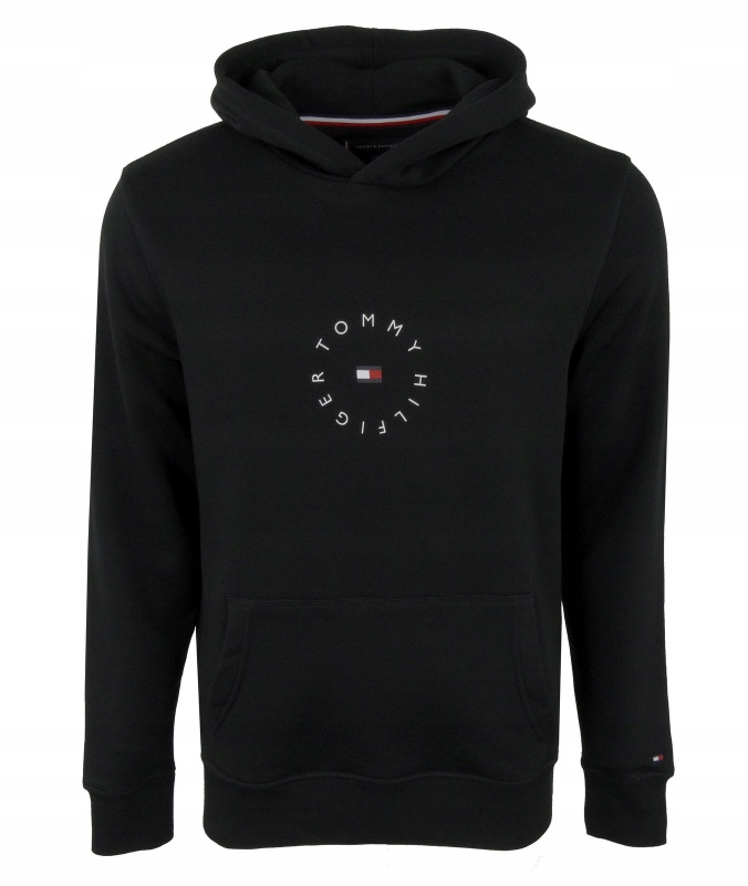 Tommy Hilfiger bluza męska z kapturem, czarna, S
