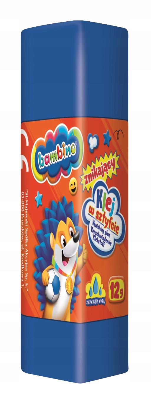 

Klej w sztyfcie 12g znikający Bambino