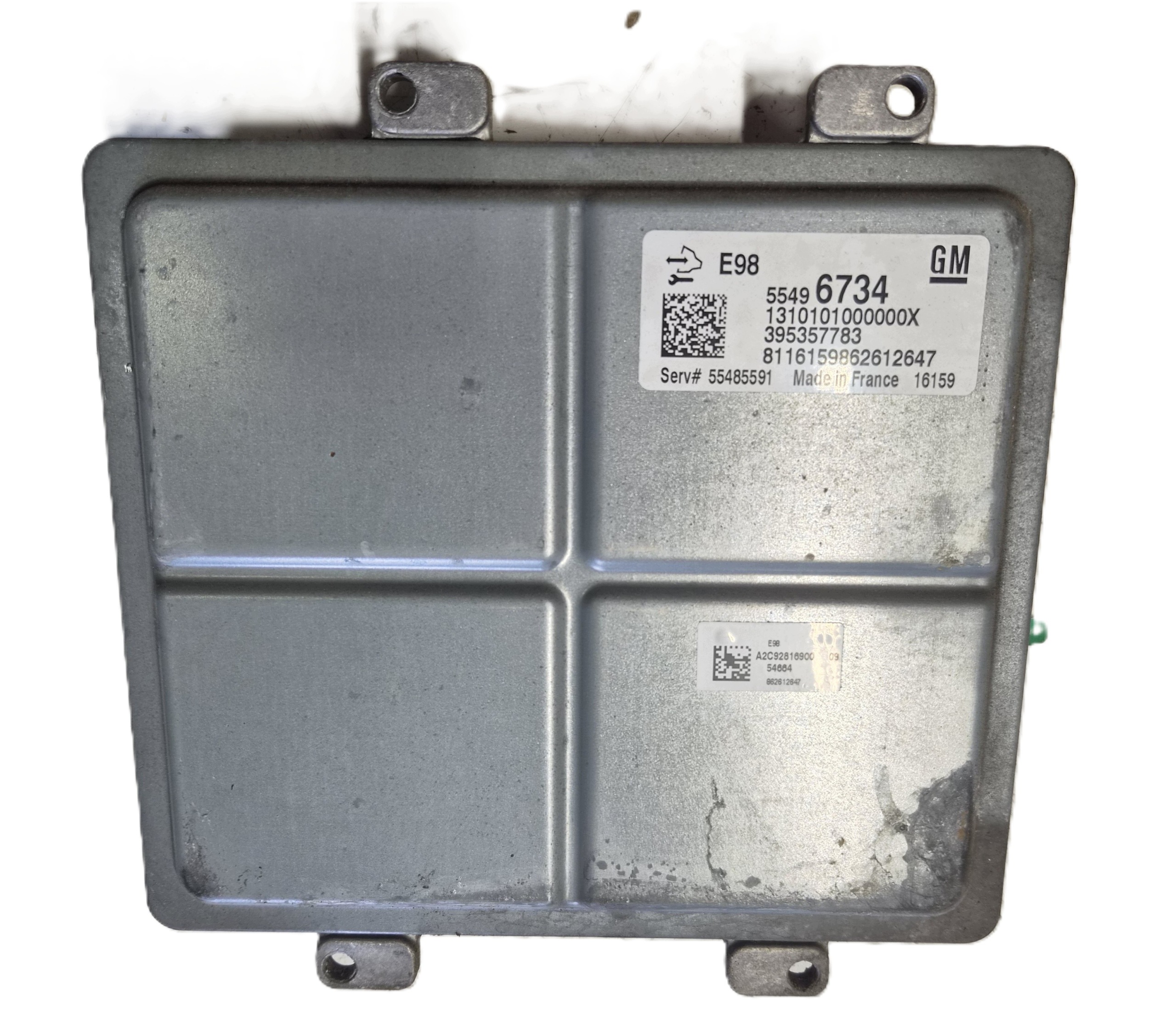 control unit of the engine 55496734 OPEL ASTRA K 1.6 CDTI