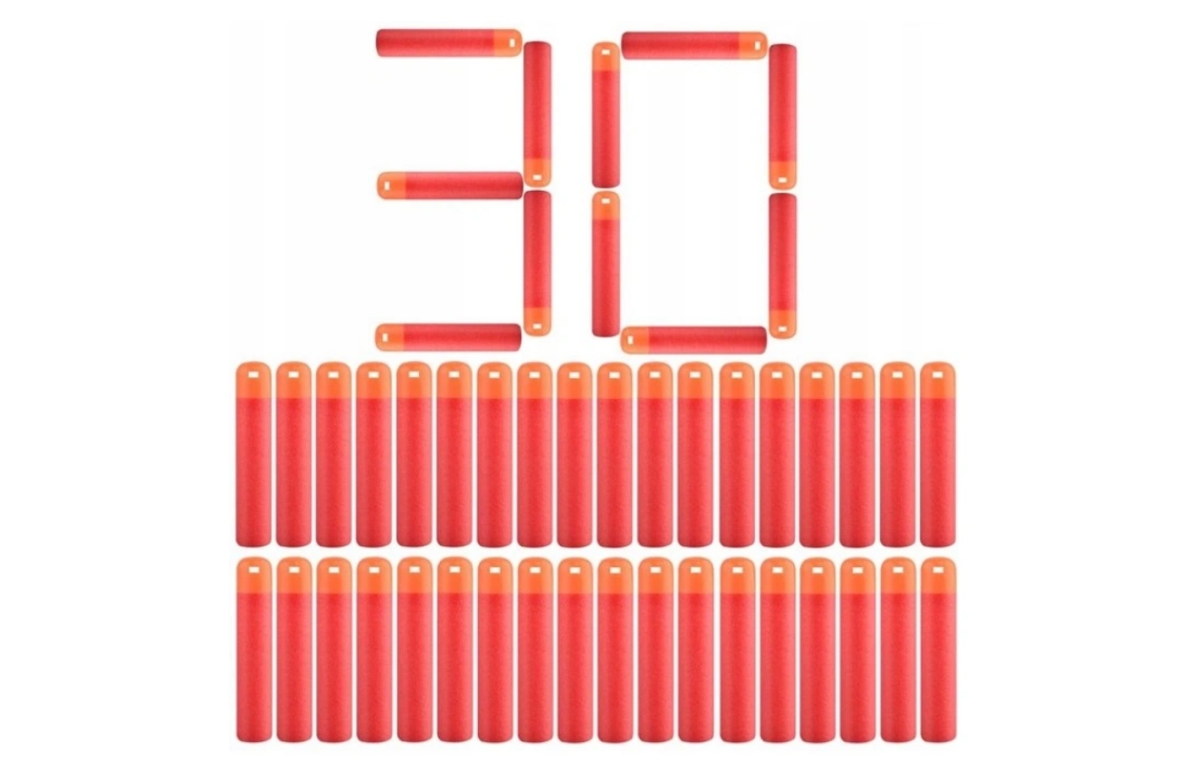 

30 Strzałki Do Wyrzutni Nerf Amunicja Naboje