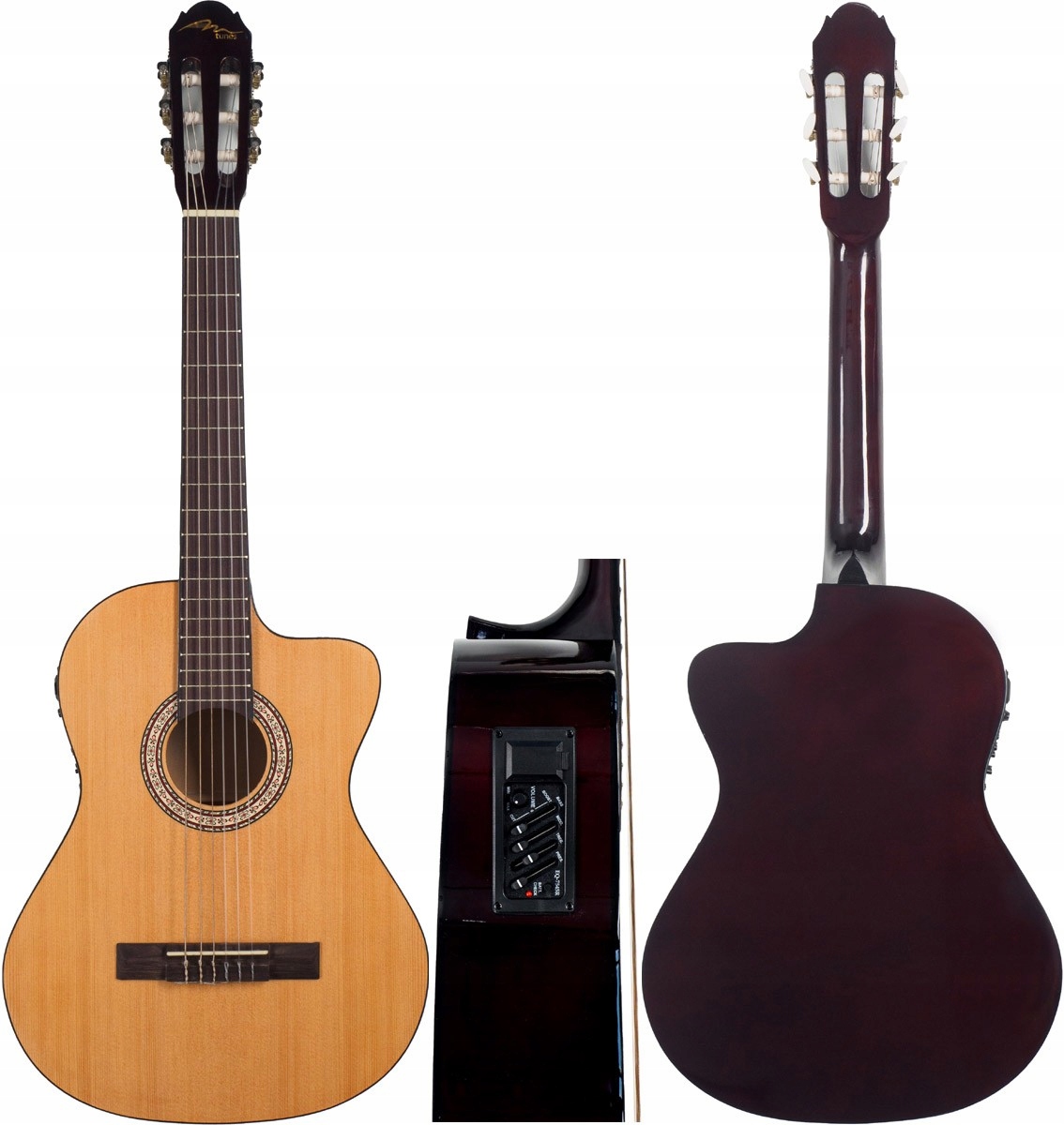 Elektroklasická kytara 3/4 36'' M-tunes MTCG101CE