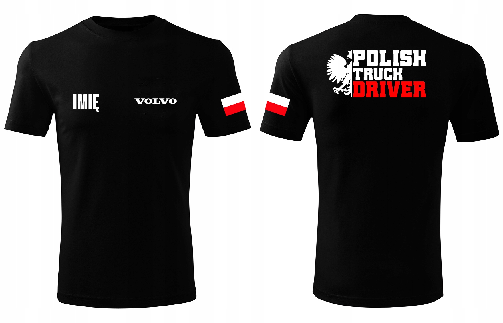 

Koszulka Polish Truck Driver Volvo Imię
