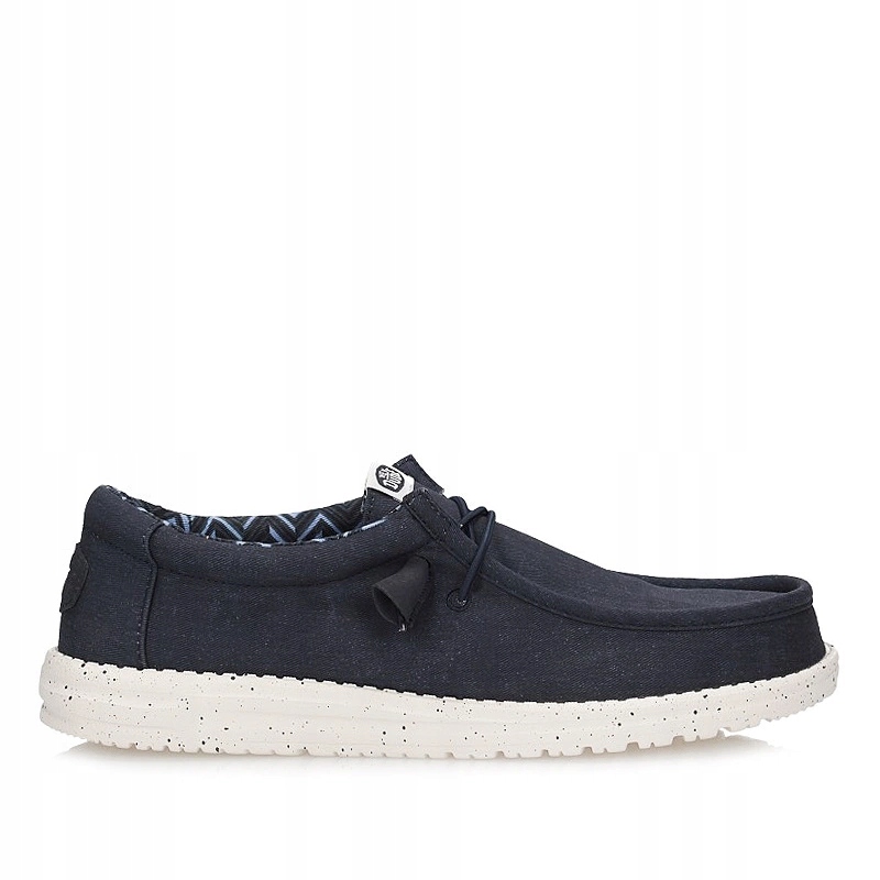 Klasické pánské polobotky Heydude Wally Stretch Canvas 40700-410 Navy